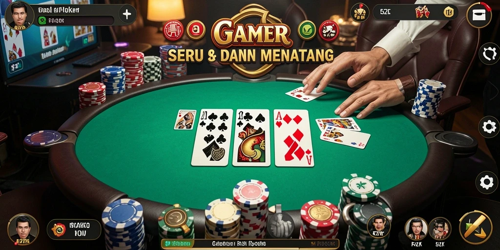 Tampilan gameplay menyenangkan dan interaktif dalam 5ZK.