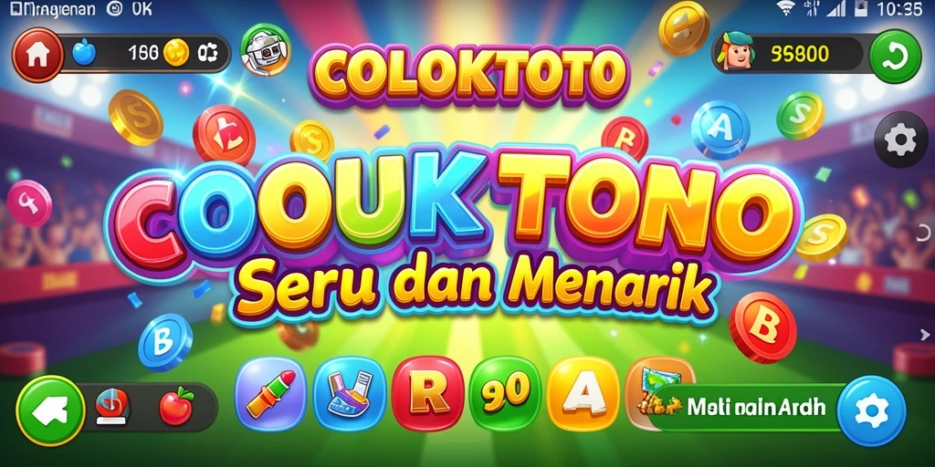 Tampilan gameplay seru dari COLOKTOTO dalam permainan Bingo.